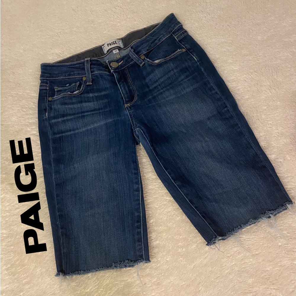 PAIGE Cut-Off Shorts. Roll for Unfrayed Shorter Length. Awesome Brand!🌷